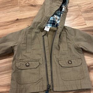 Army green fall jacket